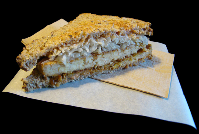 Tempeh Reuben on Dave's Killer Bread Viva! Vegetarian Grill